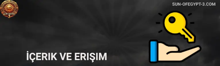 İçerik ve Erişim Sun of Egypt 3