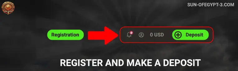 Step 2 – Create an Account and Make a Deposit