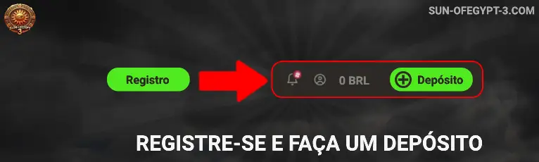 Passo 2 – Crie uma Conta e Faça um Depósito